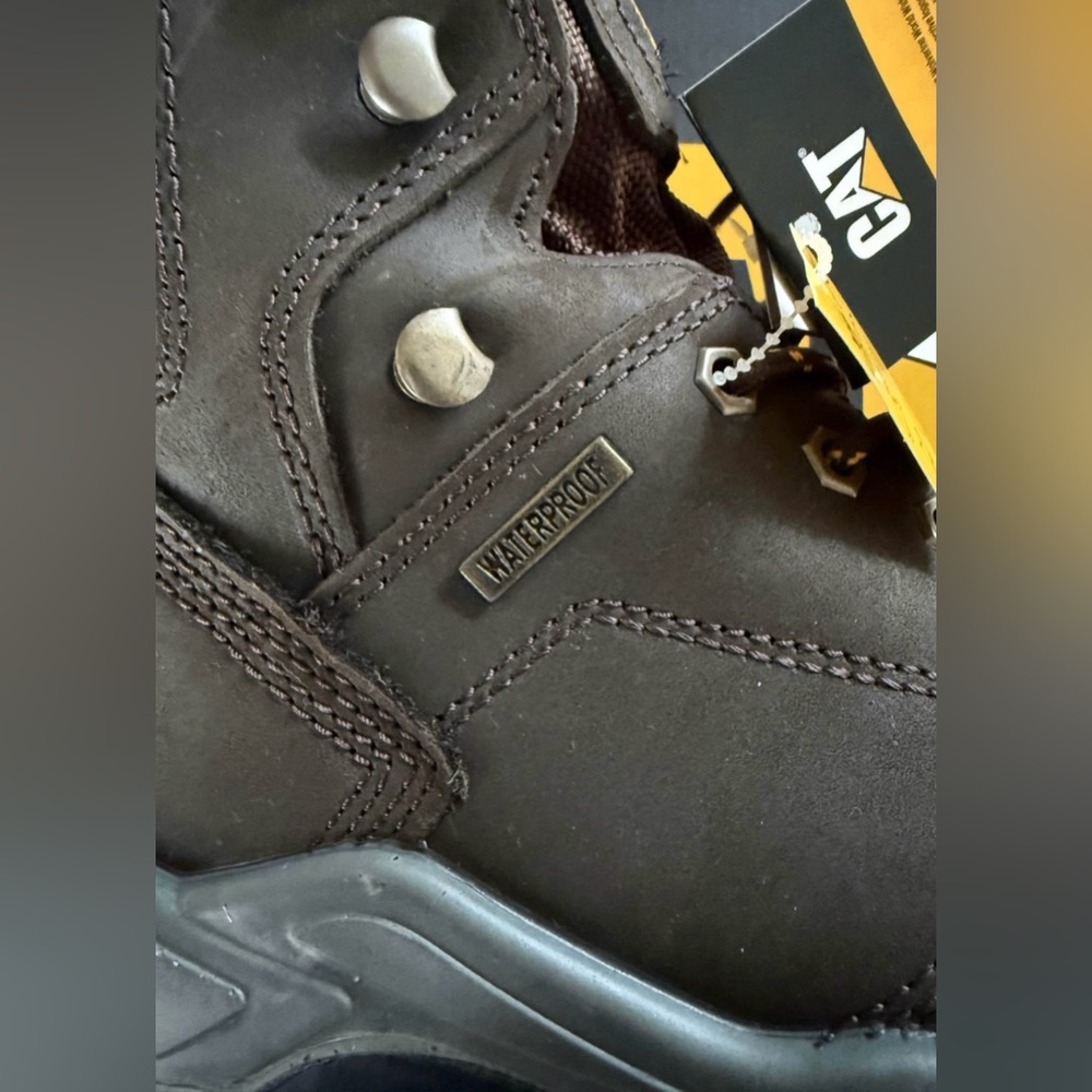 Men’s CAT Steel Toe Workboots - Picture 8 of 8